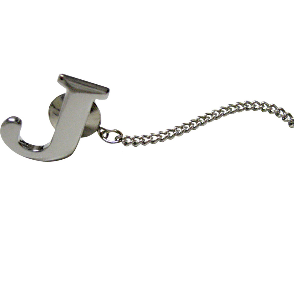 Letter J Tie Tack